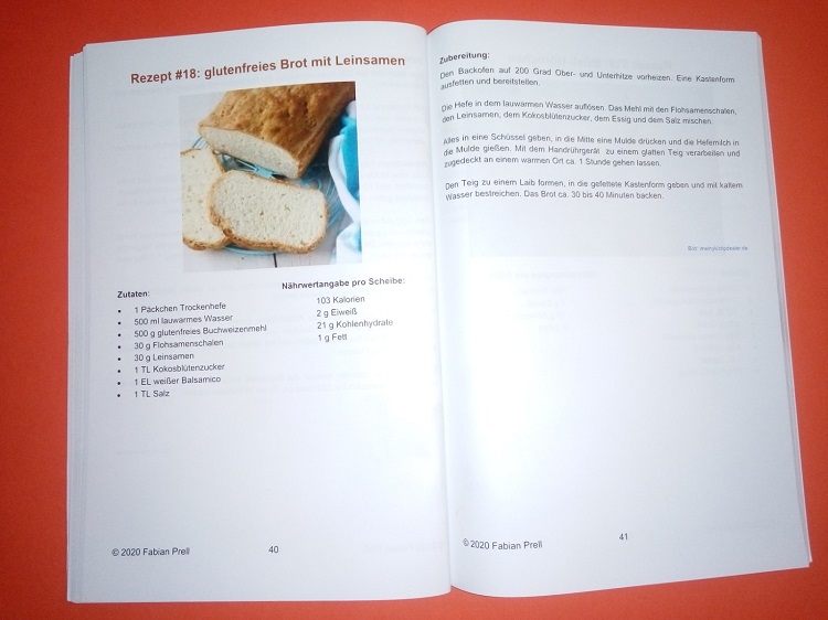 glutenfreies Brot mit Leinsamen Rezept